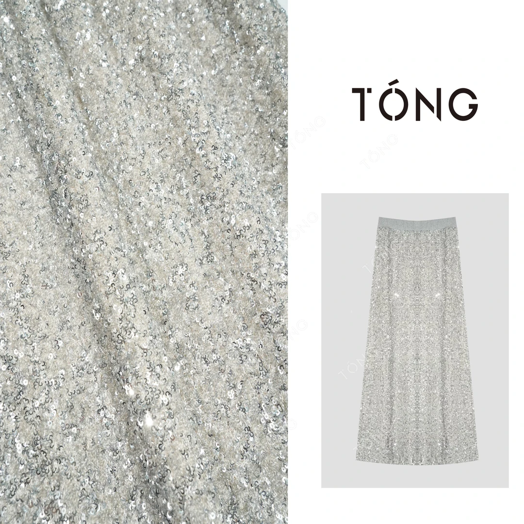 【银色星空】春季百搭小香风时尚半身裙 YQ022