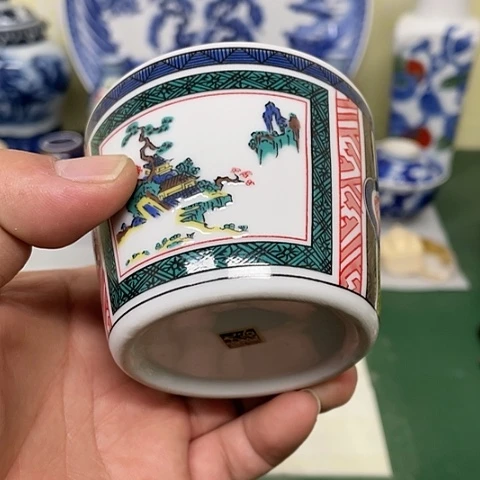 【闪购商品】碟中古工艺品回流瓷器