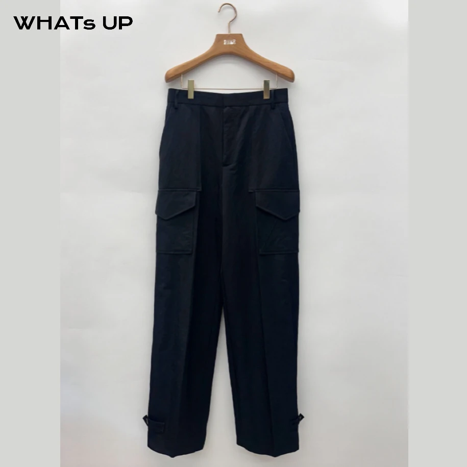 EENK 25FW 设计师品牌 口袋工装裤 WHATsUP