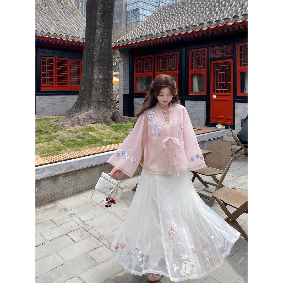 GA盈瓷新中式【鸿运锦鲤】鎏光马面裙 25SS0337