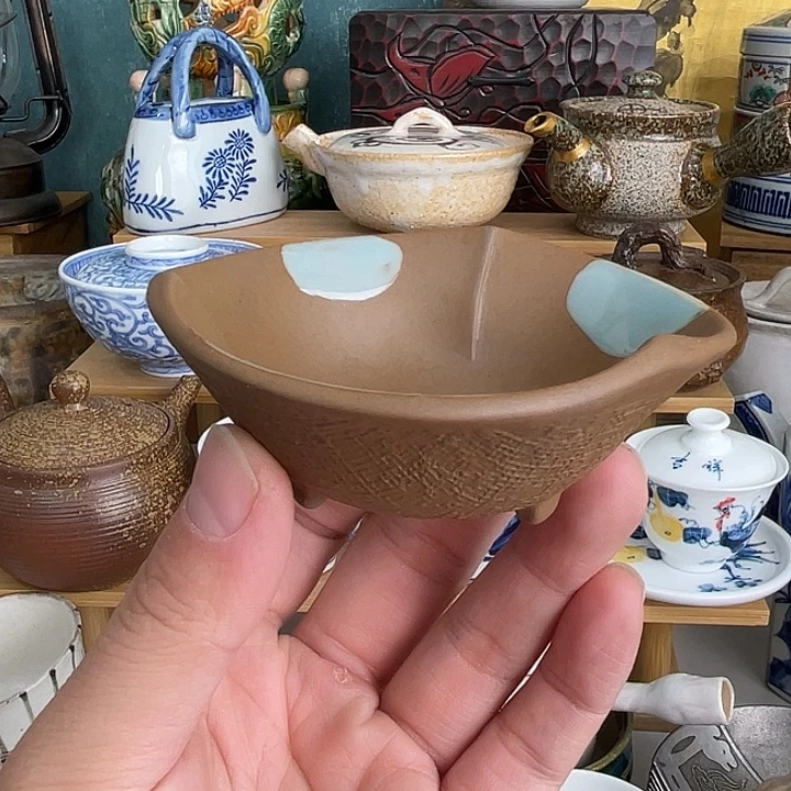 瓷片好看的杯子不错的哦