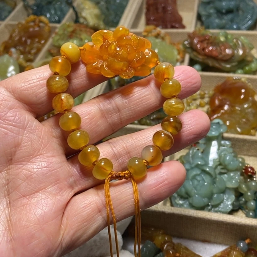 【闪购商品】蛇纹石玉未镶嵌颈饰