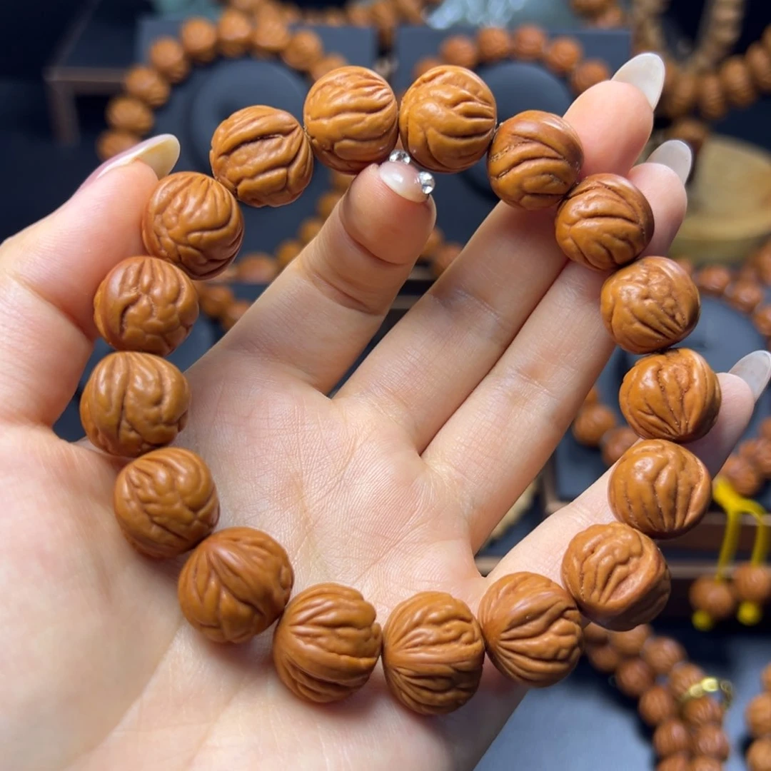 桃核手串野生小籽16