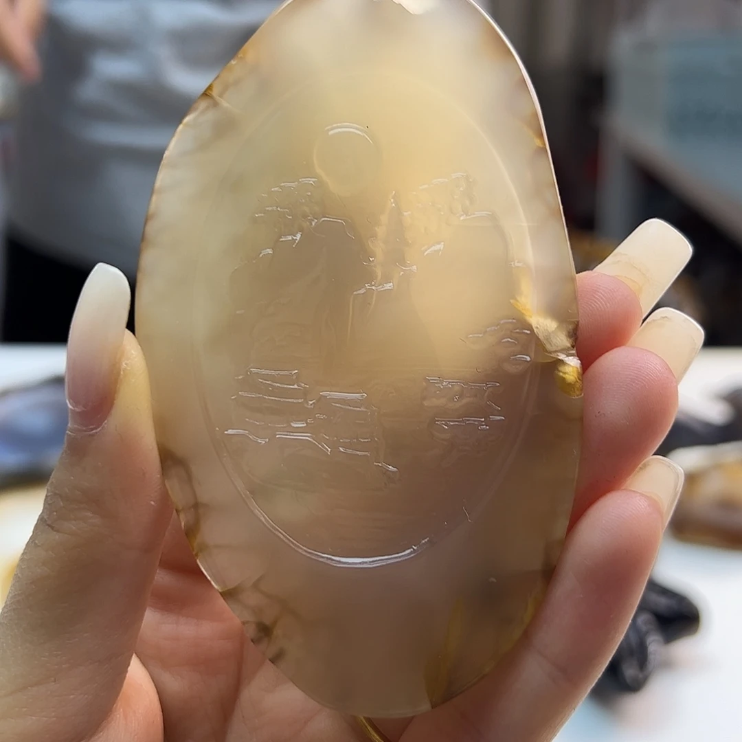 玛瑙/玉髓未镶嵌吊坠(不含链)