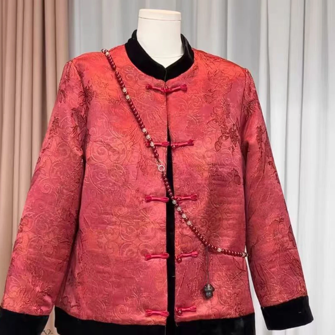 新款国风时尚减龄棉袄