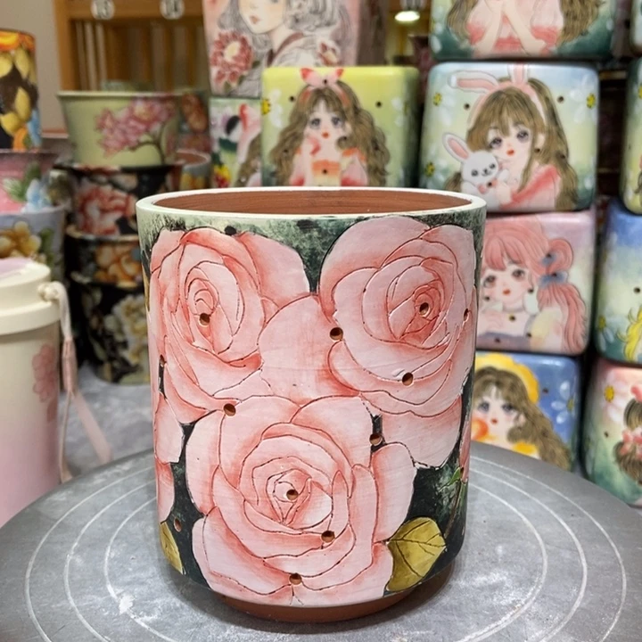 景德镇艺术手绘作品