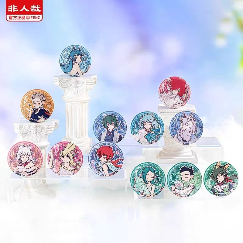 非人哉-入梦寻香系列-马口铁徽章亮膜动漫周边卡通吧唧直播代拆