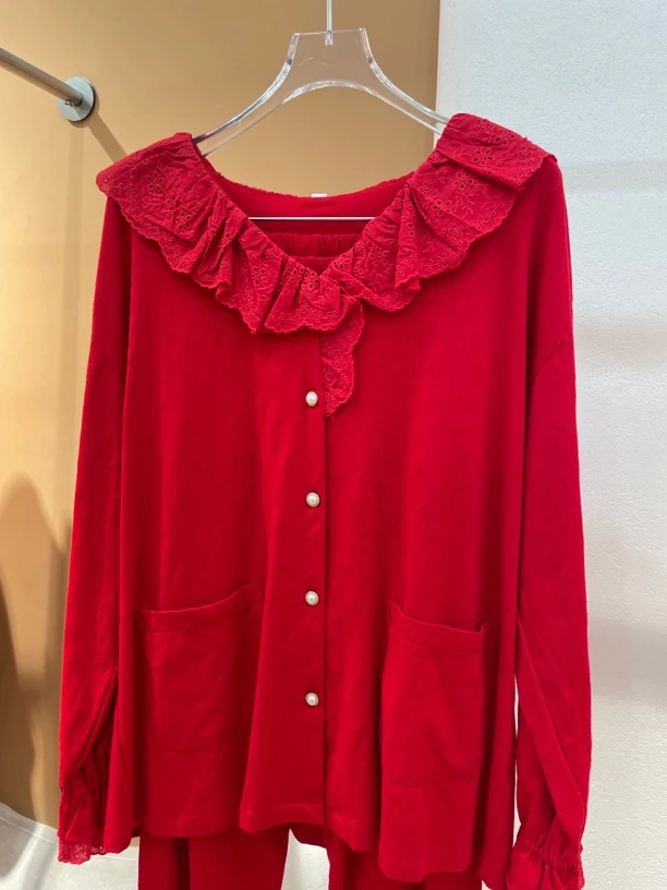 宅公主/本命红娃娃领家居服套装24039/奥维