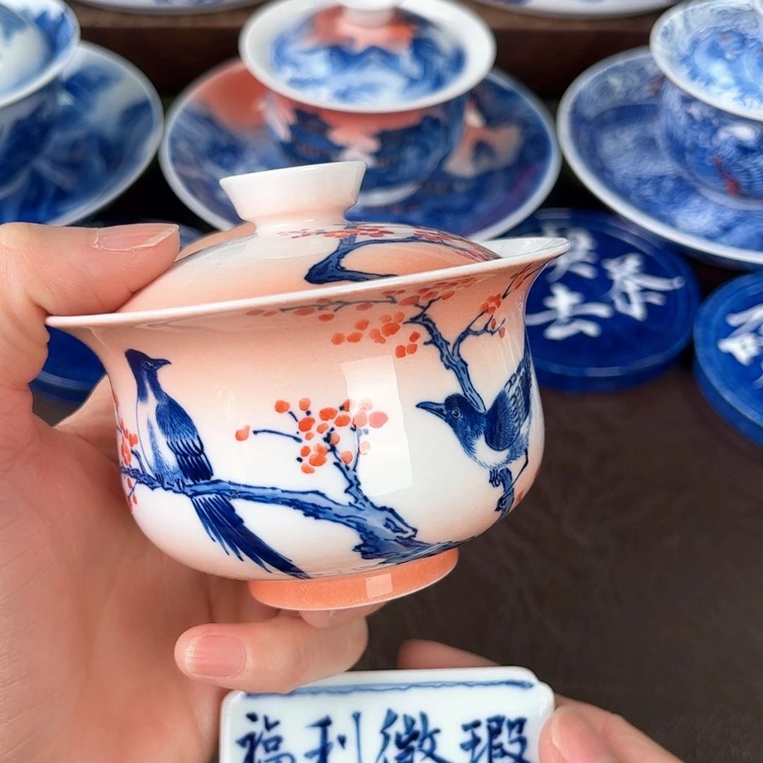 手绘高温瓷器瓷器
