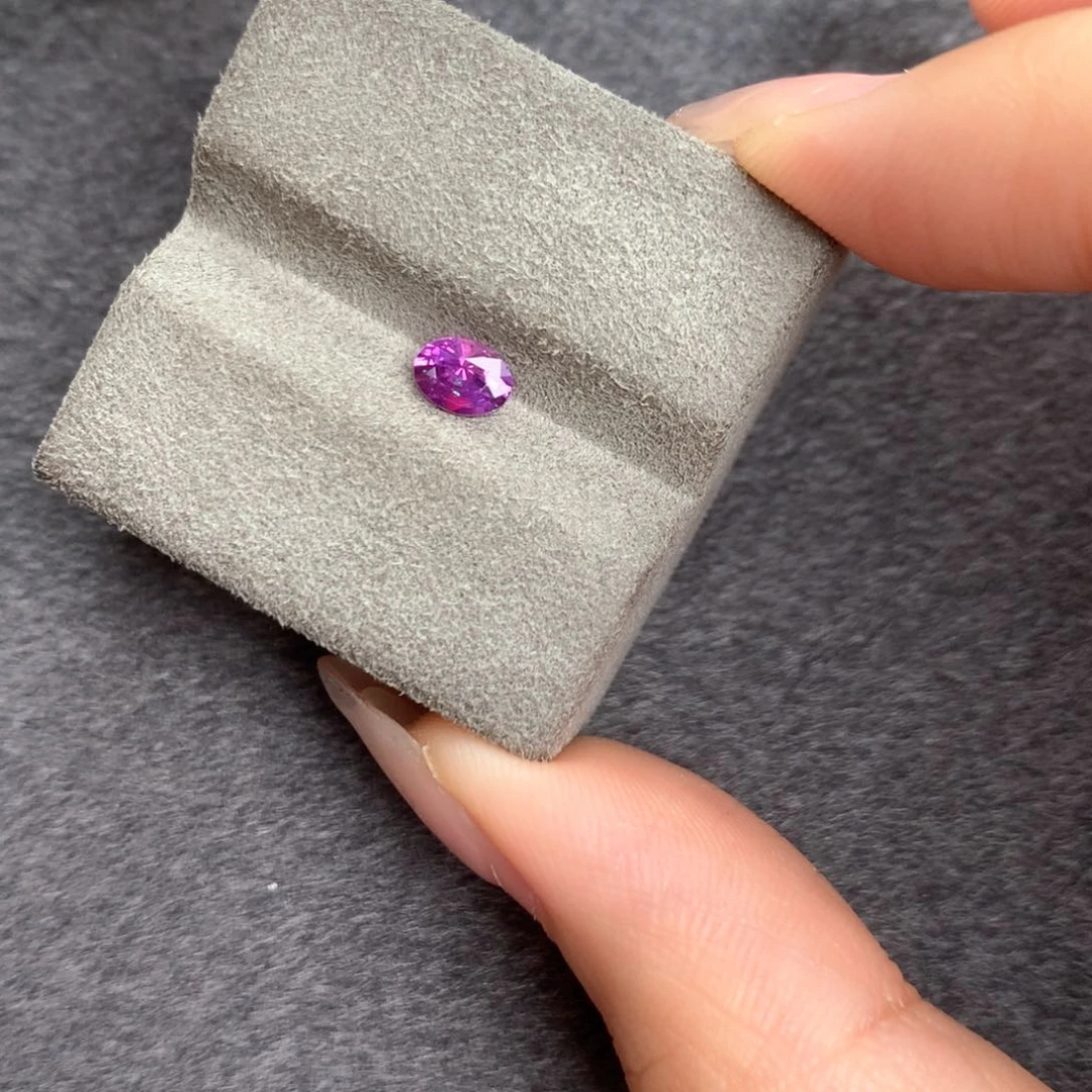 裸石蓝宝石无烧蓝宝0.42ct