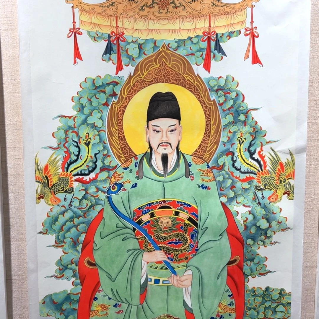 星***月国画秦老师文昌帝君