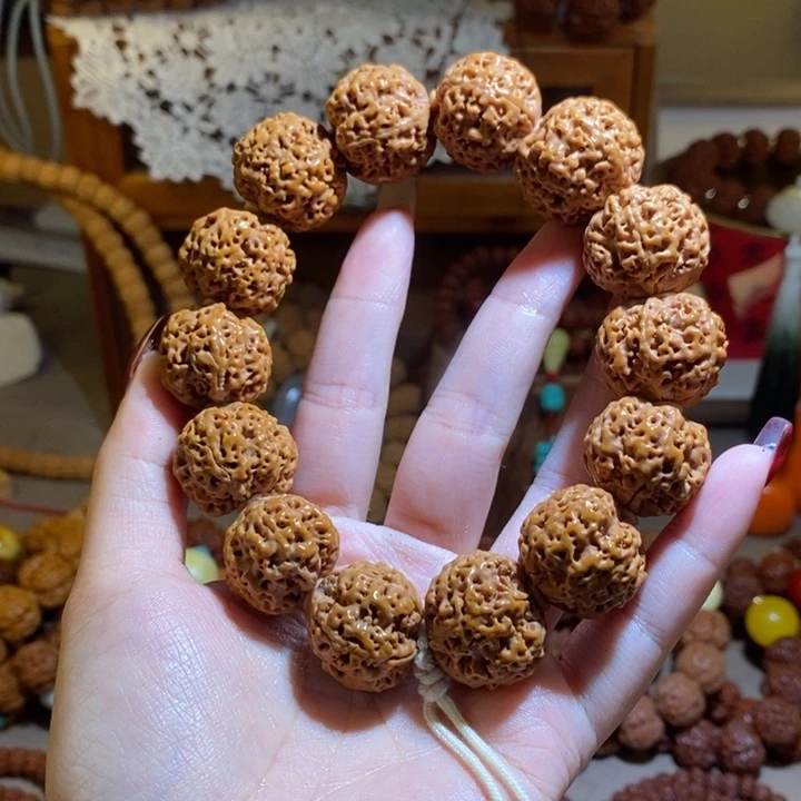 金刚菩提手串225原籽微打底蜂王一物