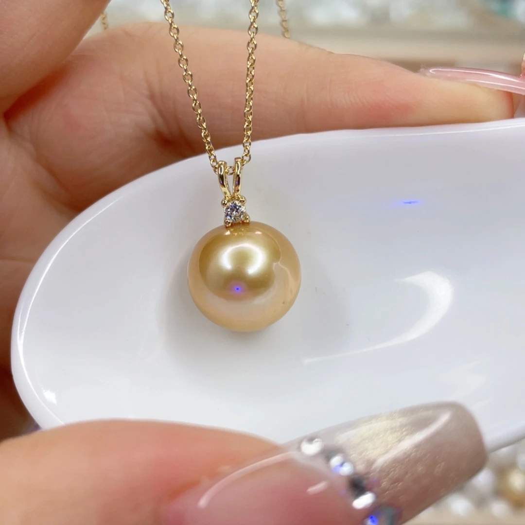 淡水珍珠未镶嵌吊坠(赠链)