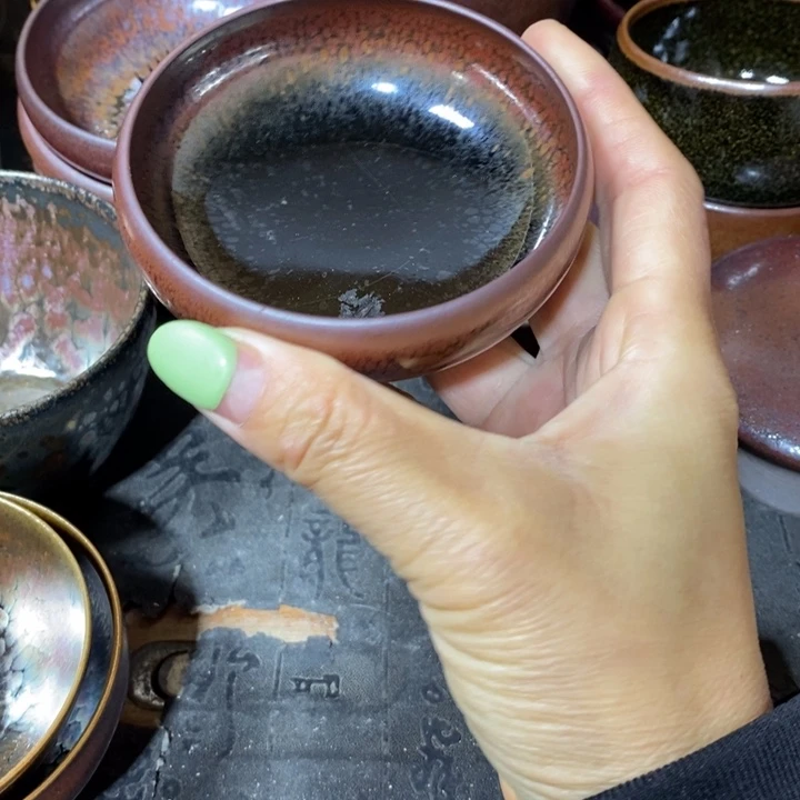 茶盏建阳建盏微瑕普洱杯