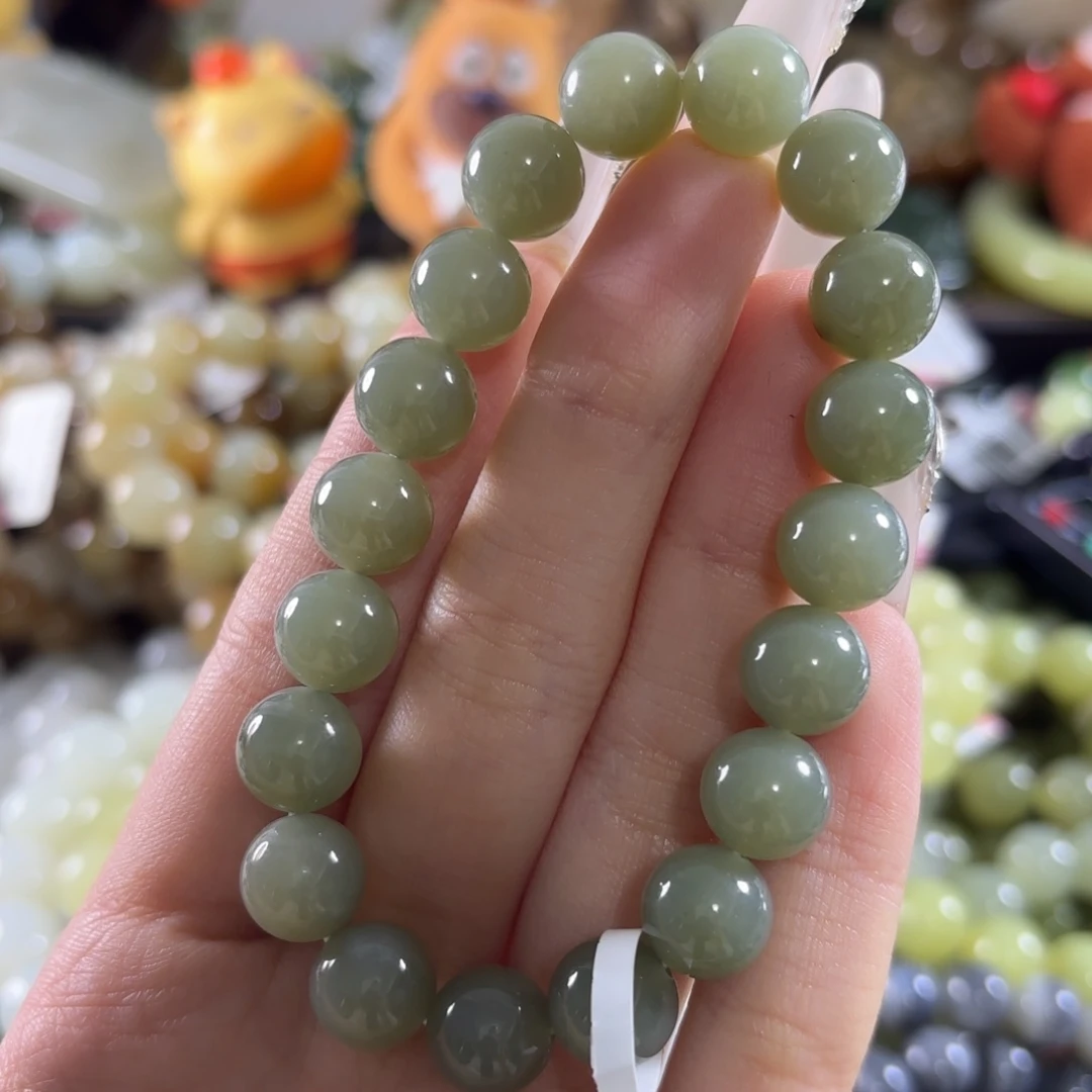 和田玉未镶嵌手链98