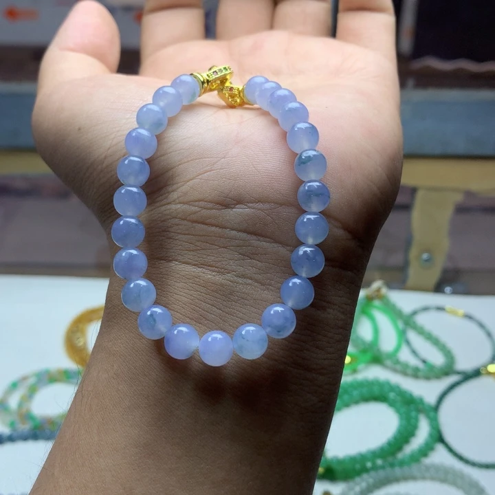 定制翡翠未镶嵌缅甸翡翠a货卡7.4