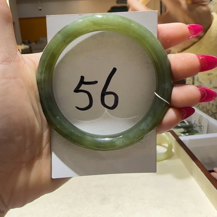 和田玉未镶嵌手镯663