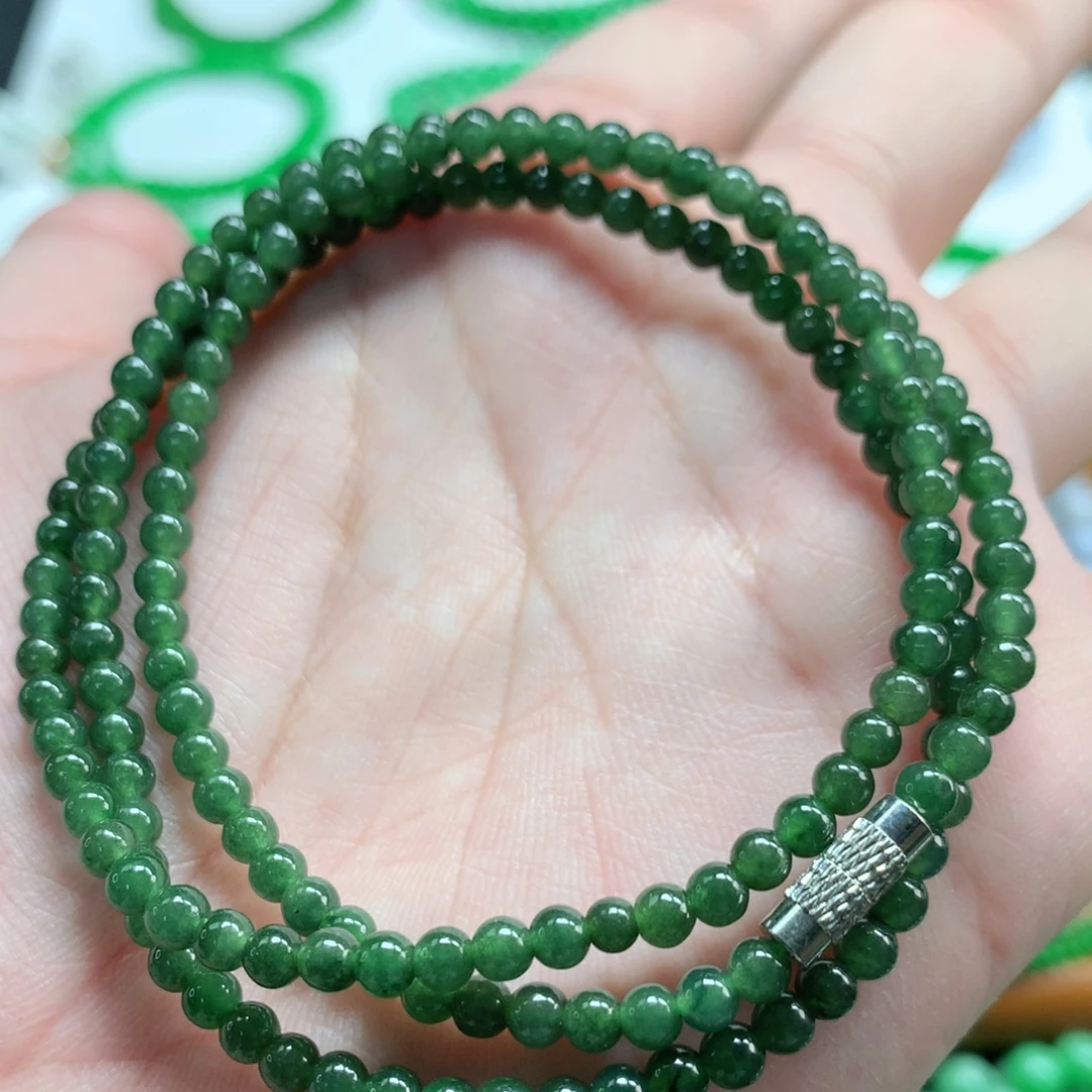 翡翠未镶嵌手链翡翠