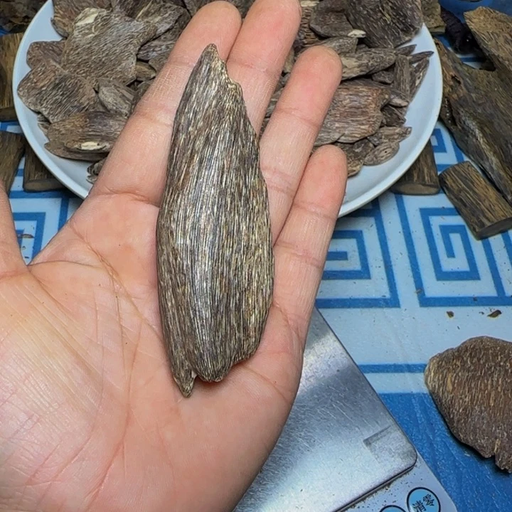 木叩*手工艺雕塑根雕木方板材7.5克