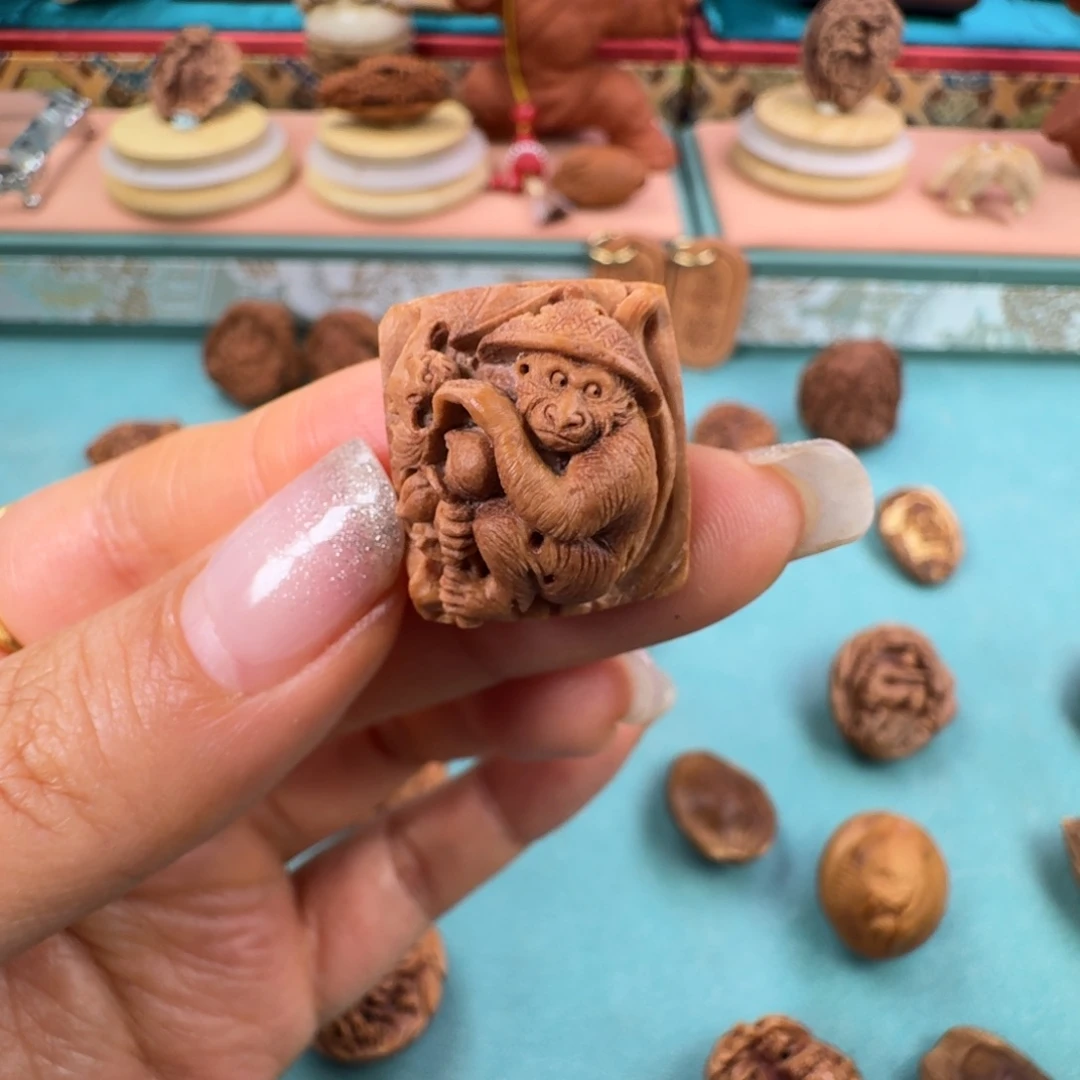 橄榄核手串/手链核潮核雕手工制作