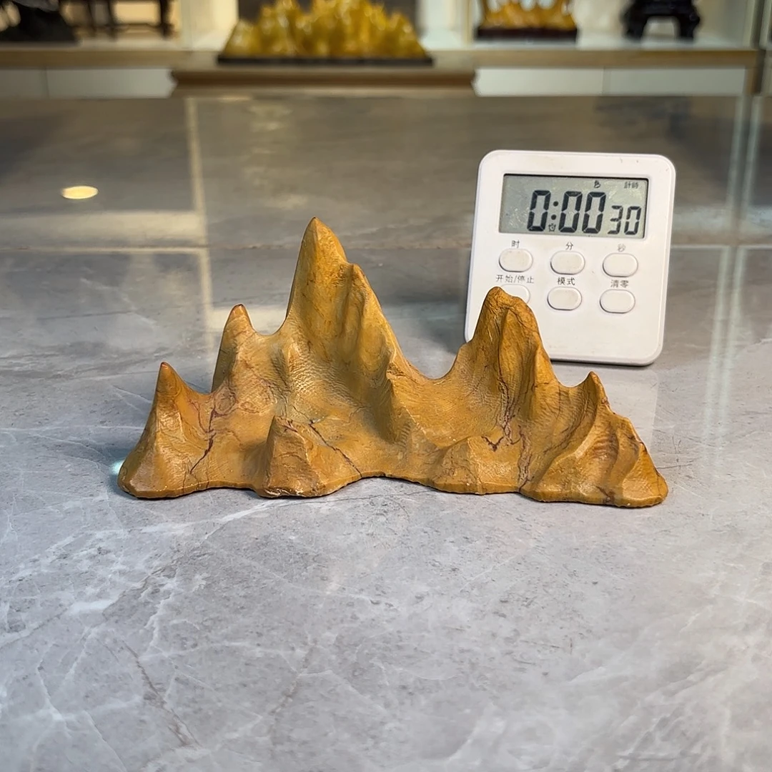 陈***欢灵璧石手工雕刻奇石摆件