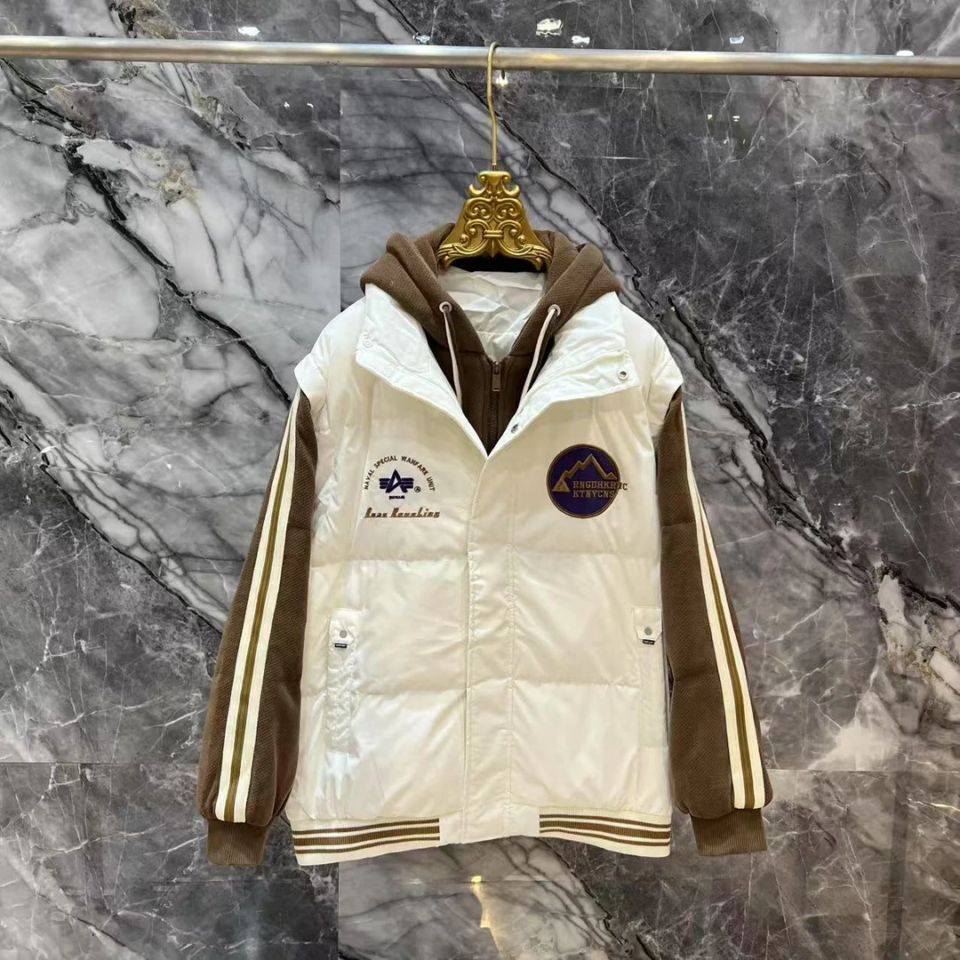 【F】冬季新款保暖时尚连帽防寒服23807【无水洗唛】