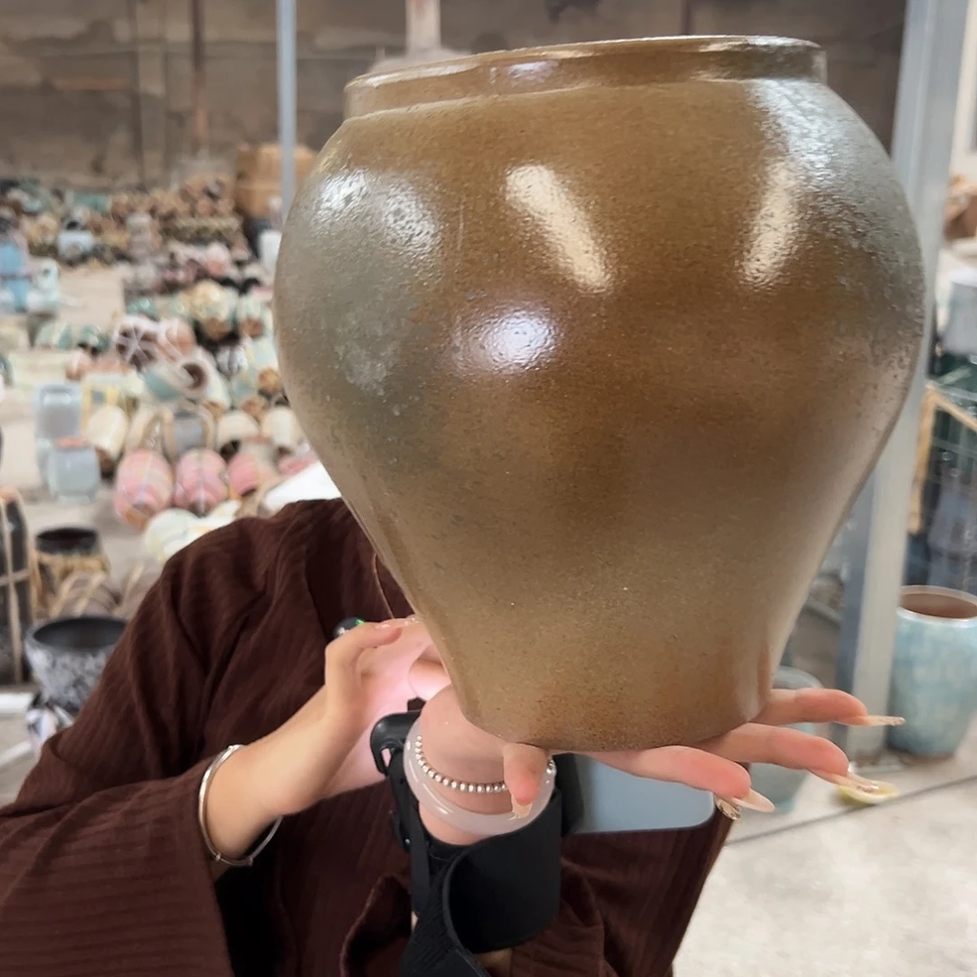 紫砂花盆正品17/25ghfggh