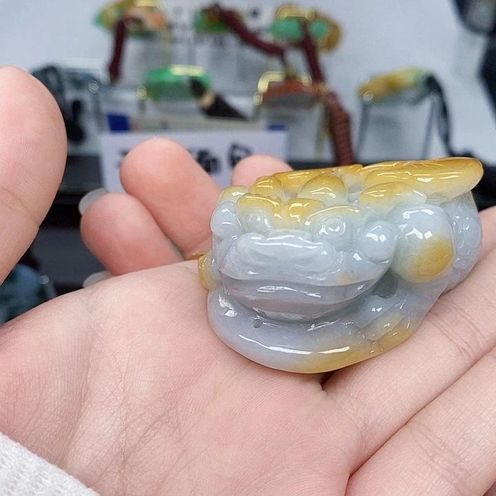 颈饰未镶嵌翡翠翡翠A货