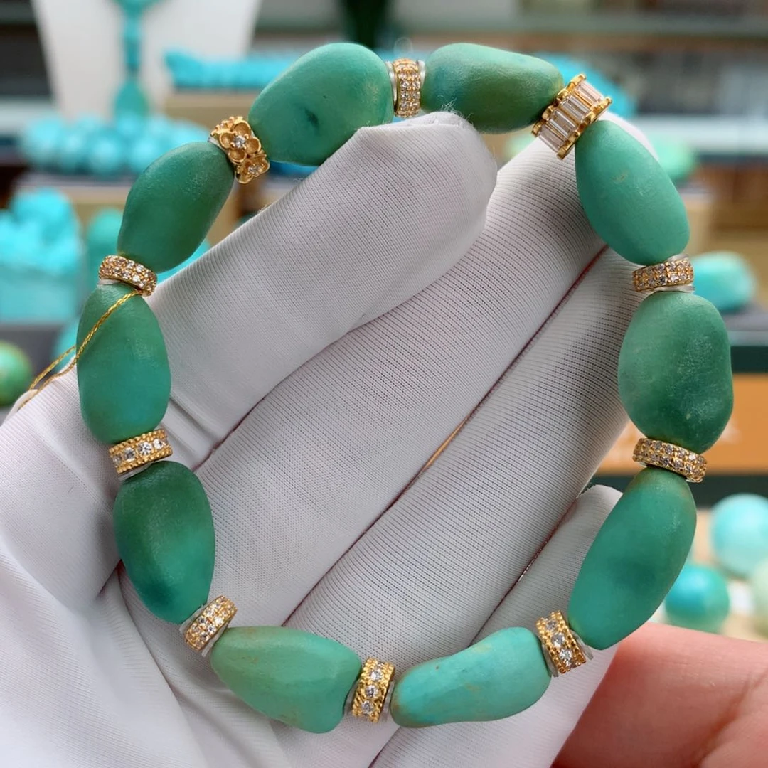 未镶嵌绿松石精品