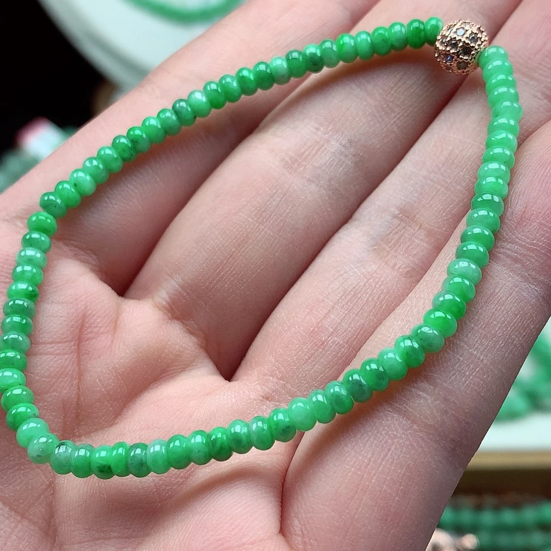 翡翠未镶嵌手链翡翠