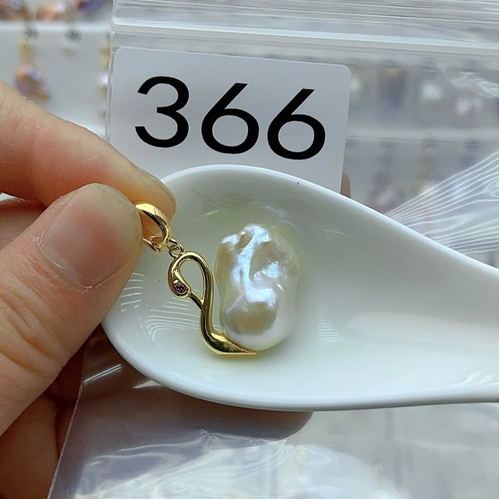 淡水珍珠颈饰银S925镶嵌