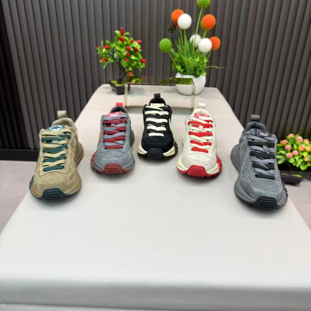 爆款国潮男鞋2025年秋冬百搭舒适板鞋时尚加绒款运动轻便阿甘鞋男