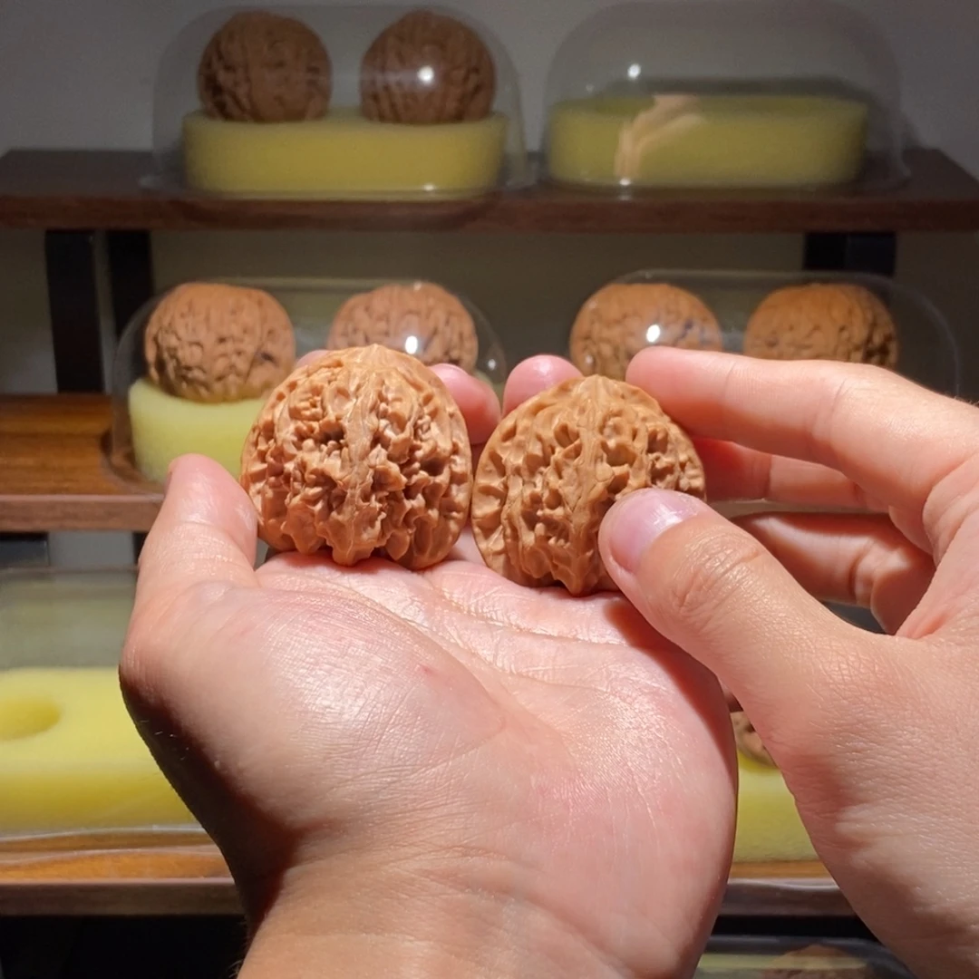 金***山吊坠文玩核桃全品41尺原装苹果园粉皮山地无药精品对hope