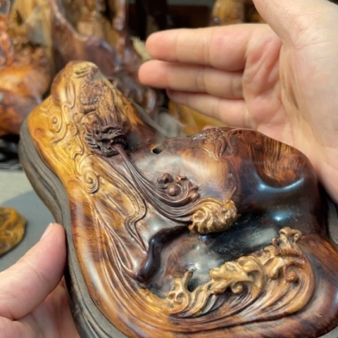 【闪购商品】把件黄花梨/降香黄檀