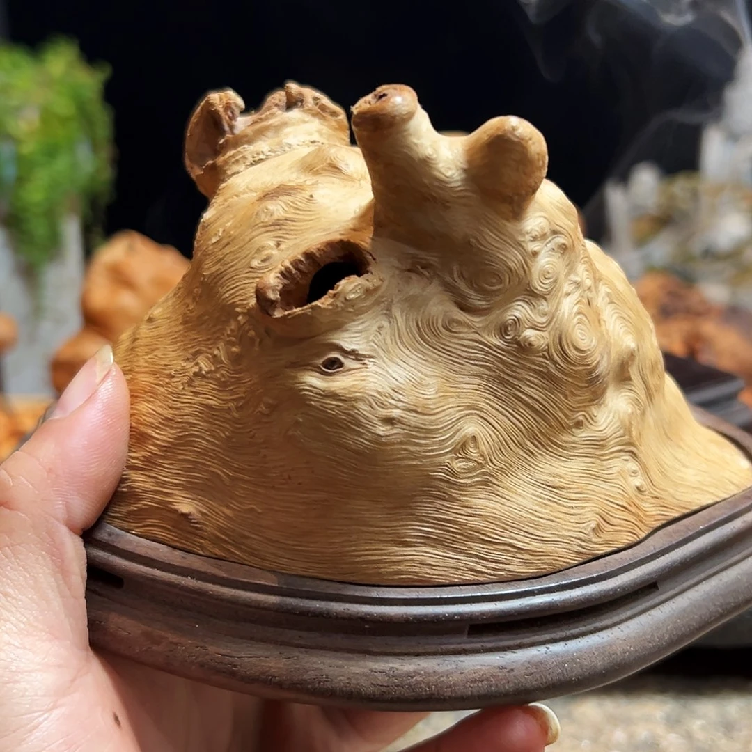 荔枝木熏香成品香炉