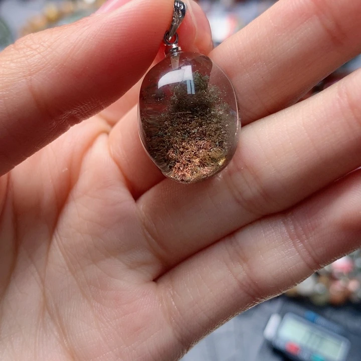 水晶吊坠(不含链)未镶嵌