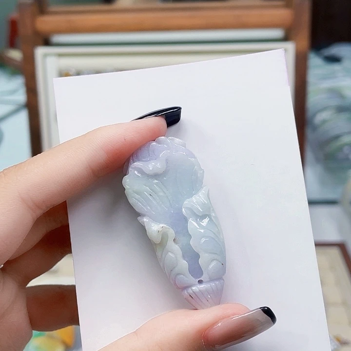 翡翠未镶嵌颈饰天然翡翠