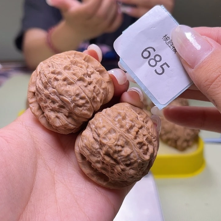 文玩核桃把件汉****了南瓜墩42.685