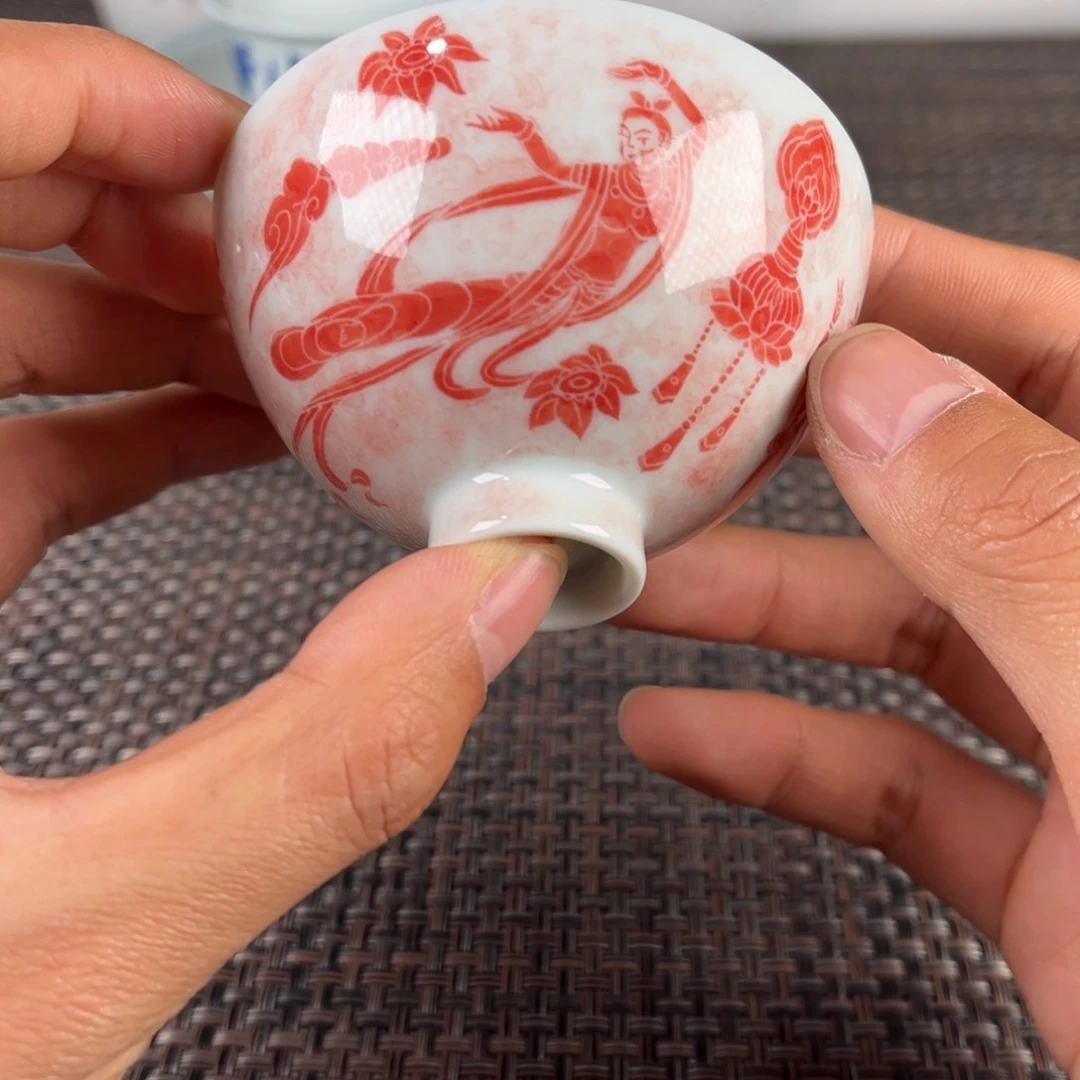 瓷片景德镇陶瓷杯子