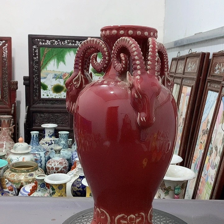 陶摆件博古架陶瓷摆件