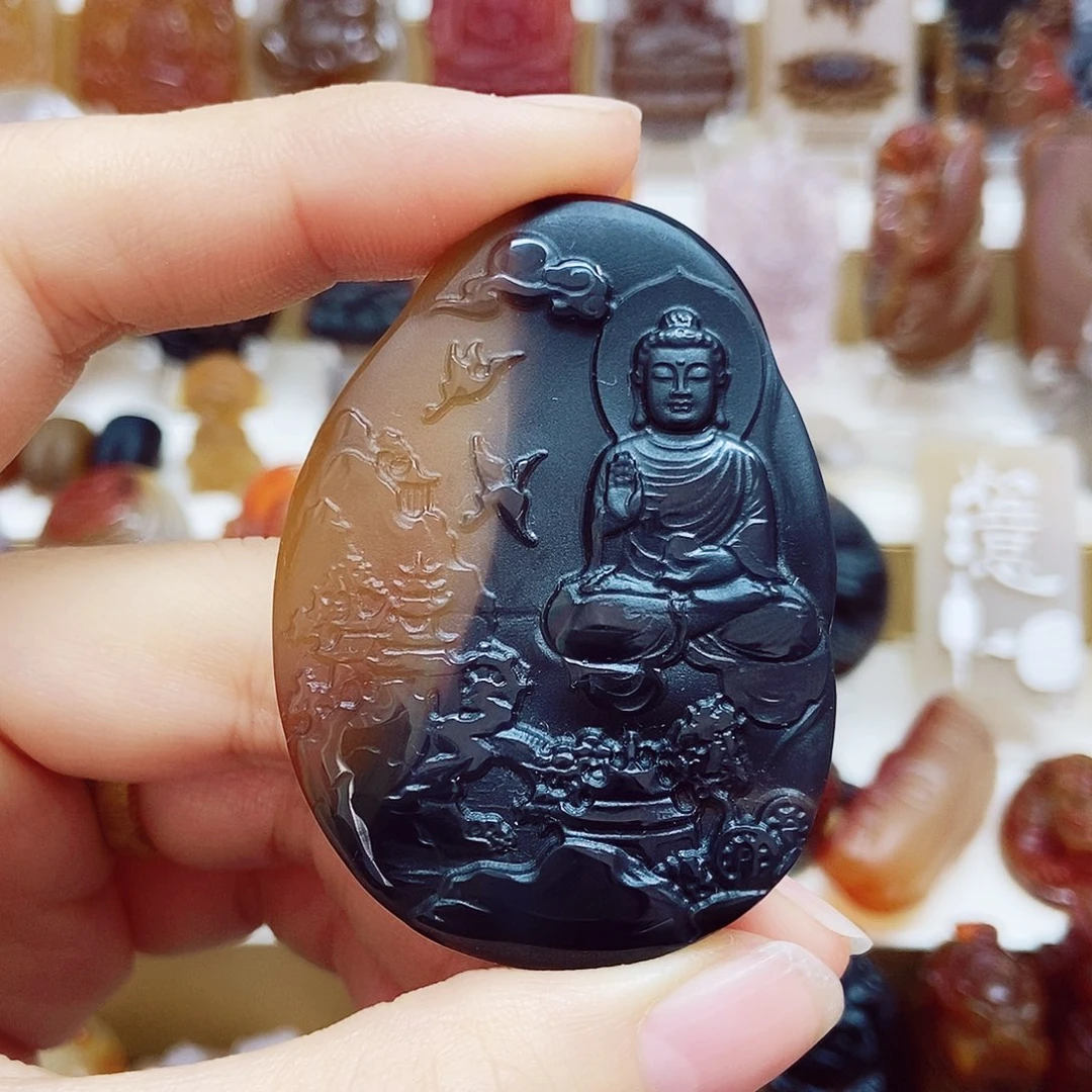 玛瑙/玉髓未镶嵌颈饰