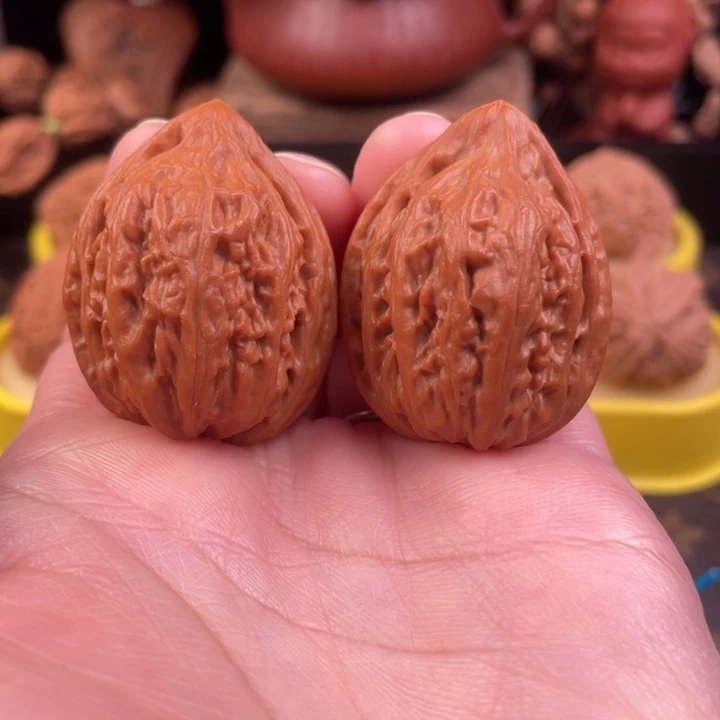 吊坠文玩核桃瓷瓶33