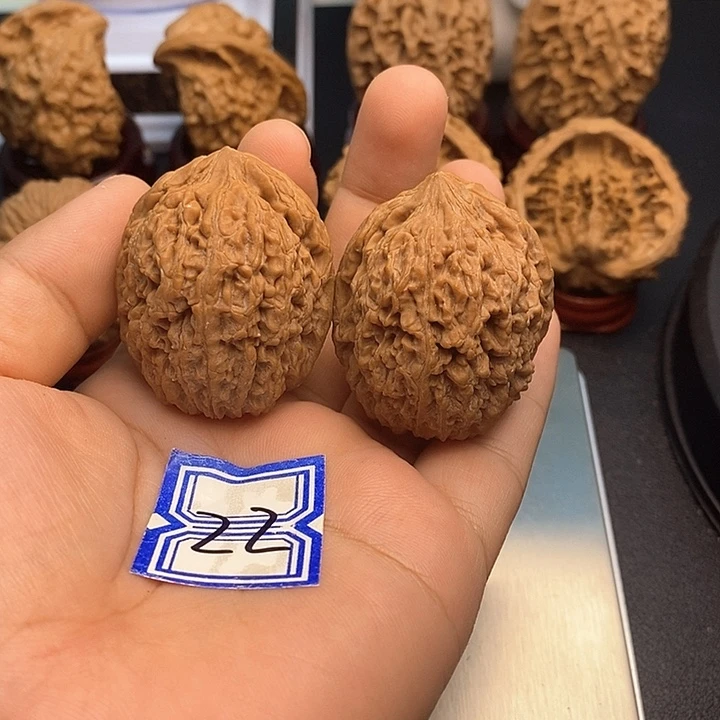 把件文玩核桃34大蒜头