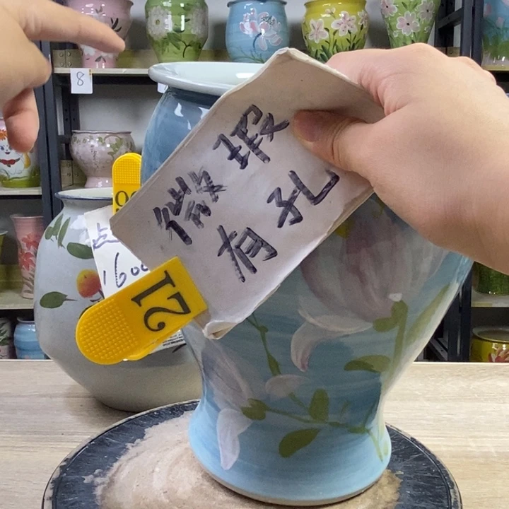 景德镇高温陶瓷花盆