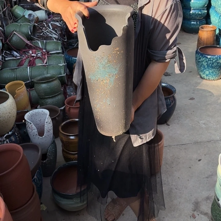 20口45高瑕疵一个盆子。