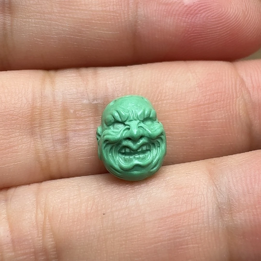 绿松石未镶嵌恶僧