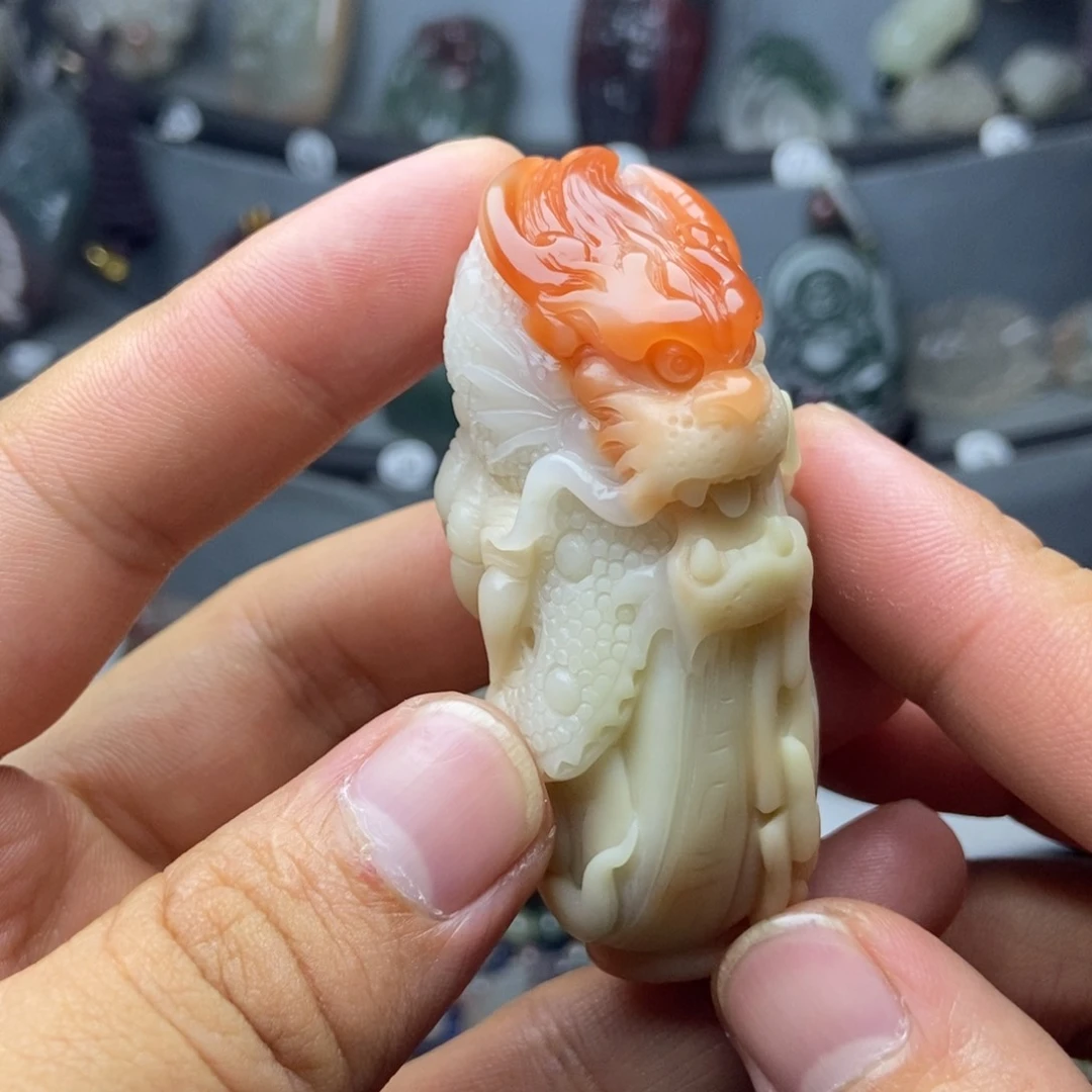 客***哥玛瑙/玉髓颈饰未镶嵌