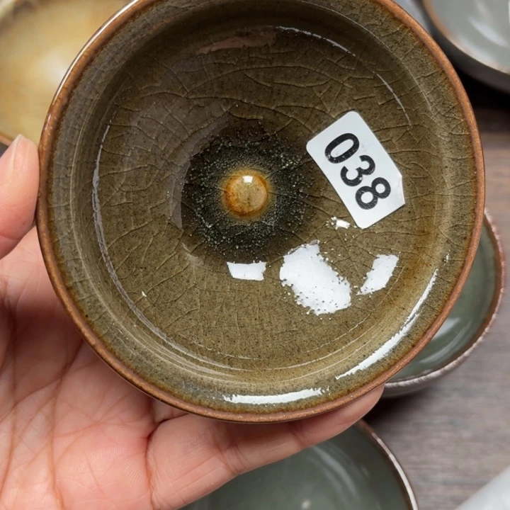 茶盏龙窑柴烧手工制作038