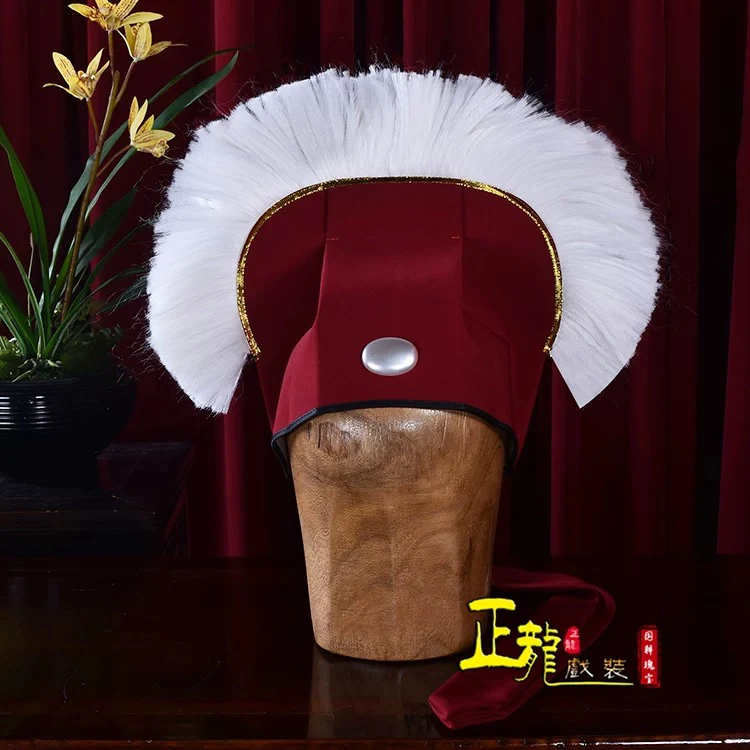 京粤剧戏曲盔帽老生贫生鸭尾巾掌柜贫生帽许仙巾