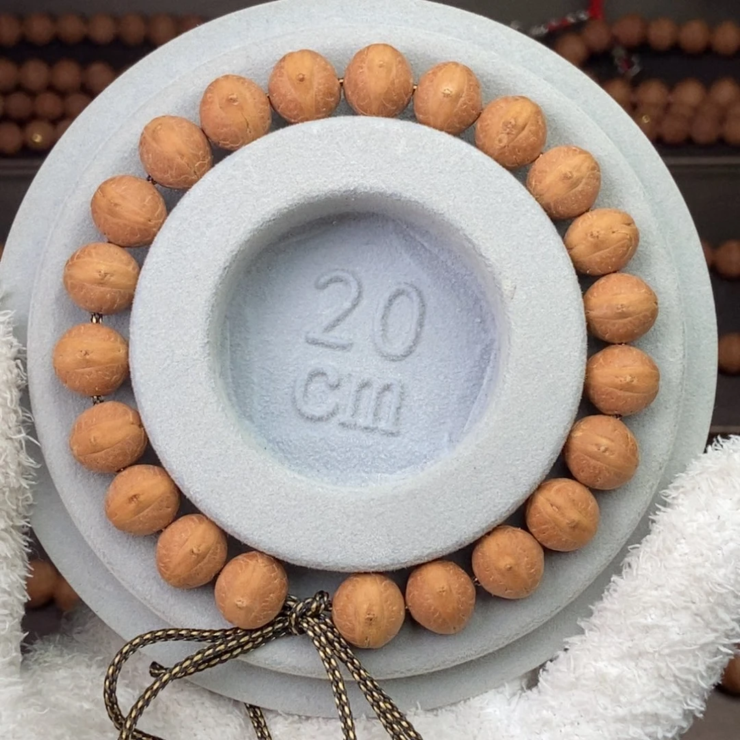 手串凤眼菩提尼泊尔凤眼实心矮碟桩红皮凸眼